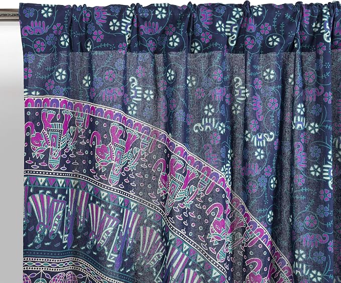 Popular Handicrafts Indian Hippie Bohemian Beautiful Elephant Blue Color - Image 5