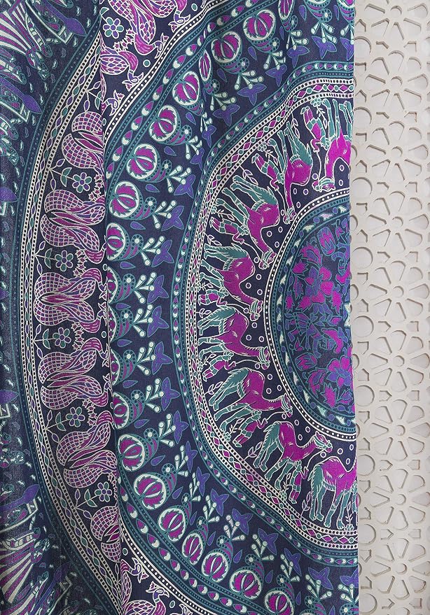 Popular Handicrafts Indian Hippie Bohemian Beautiful Elephant Blue Color - Image 3