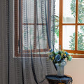 Sutuo Home Sheer Boho Curtains 63 Inch Length by SutuoHome
