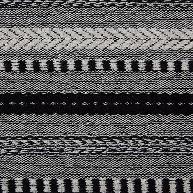 DII Farmhouse Braided Stripe Table Runner Collection - Image 3