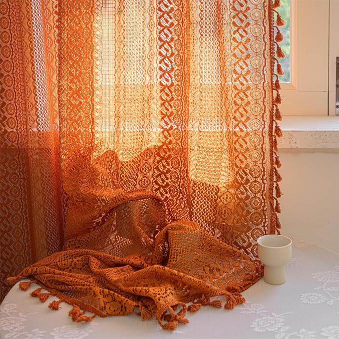 Sutuo Home Boho Curtains 72 inches Long - Image 7