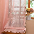 Sutuo Home Boho Lace Curtains for Girls' Room Nursery, Bohemian Vintage Chic by SutuoHome