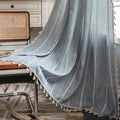 Sutuo Home Boho Curtains for Bedroom Dining Room Kitchen, Semi Blackout Linen by SutuoHome