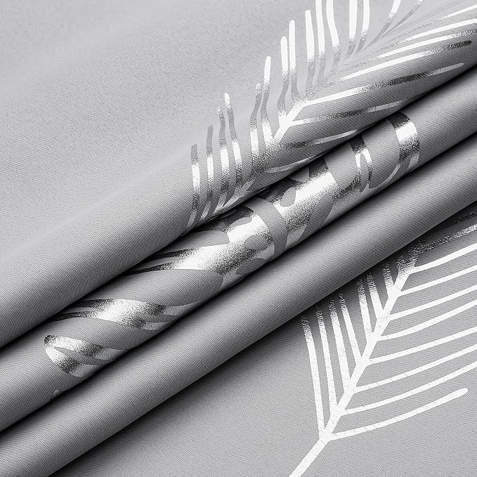 Light Grey Blackout Curtains 72 Inches Long, Light Blocking Thermal Insulated - Image 8