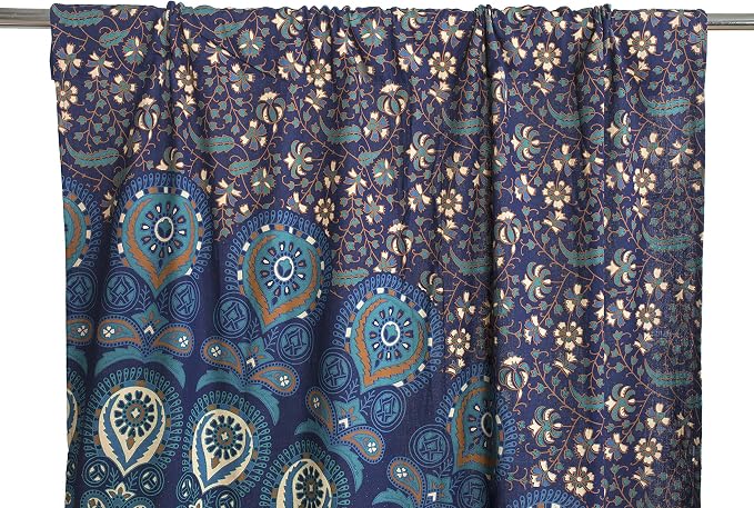 Bless International Beautiful Indian Bohemian Psychedelic Hippie Peacock - Image 4