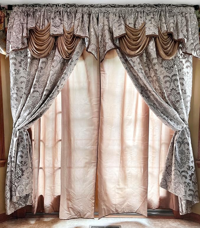 GOHD Samba Star. Jacquard Window Curtain Panel Drape - Image 3