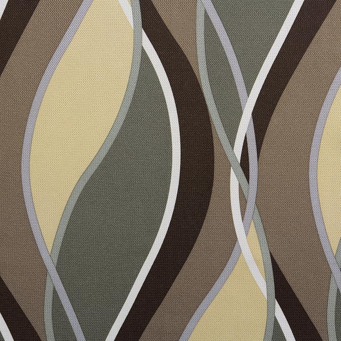 No. 918 Intersect 2-Pack Ogee Print Semi-Sheer Grommet Curtain Panel Pair - Image 4