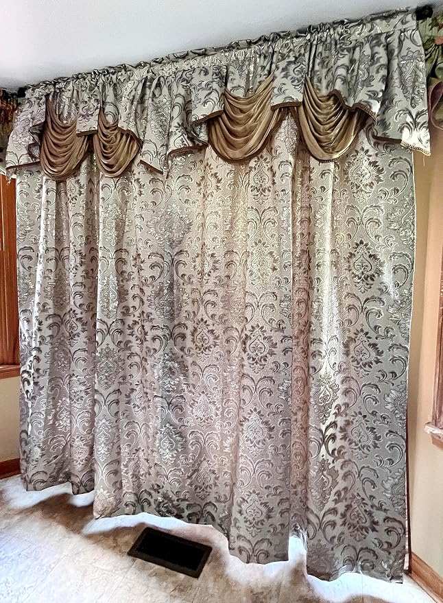 GOHD Samba Star. Jacquard Window Curtain Panel Drape - Image 2