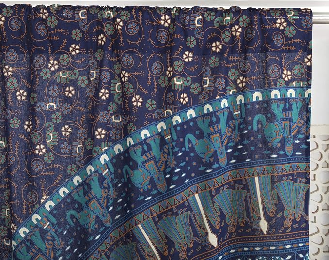 Popular Handicrafts Indian Hippie Bohemian Beautiful Elephant Blue Color - Image 4