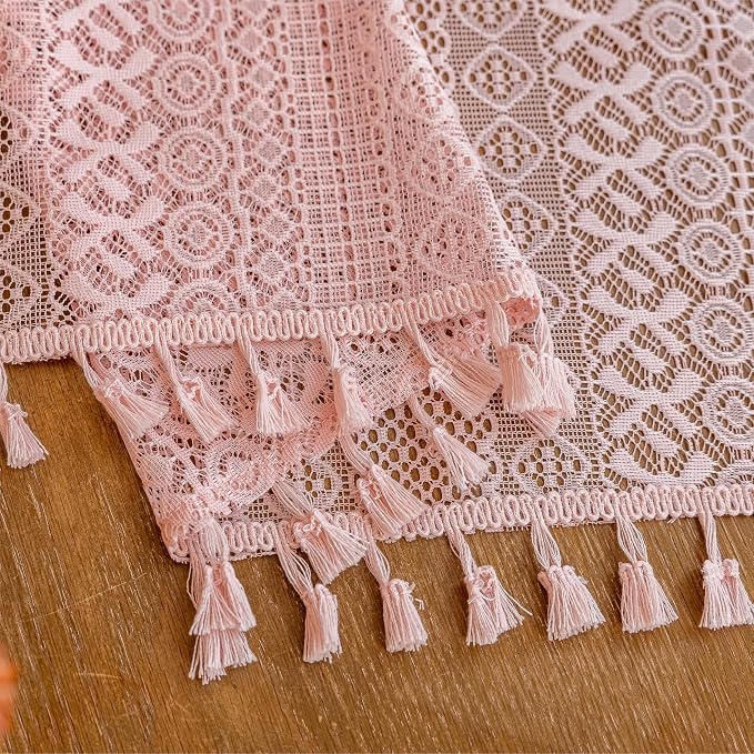 Sutuo Home Lace Sheer Boho Curtains - Image 4
