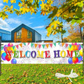 Large Welcome Home Banner 5.67 x1.17ft Welcome Home Yard Sign Decoration by Jaaile