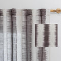 MYSKY HOME Bedroom Curtains Linen Textured Semi Sheer Curtains 63 Inch Length by MYSKYHOME