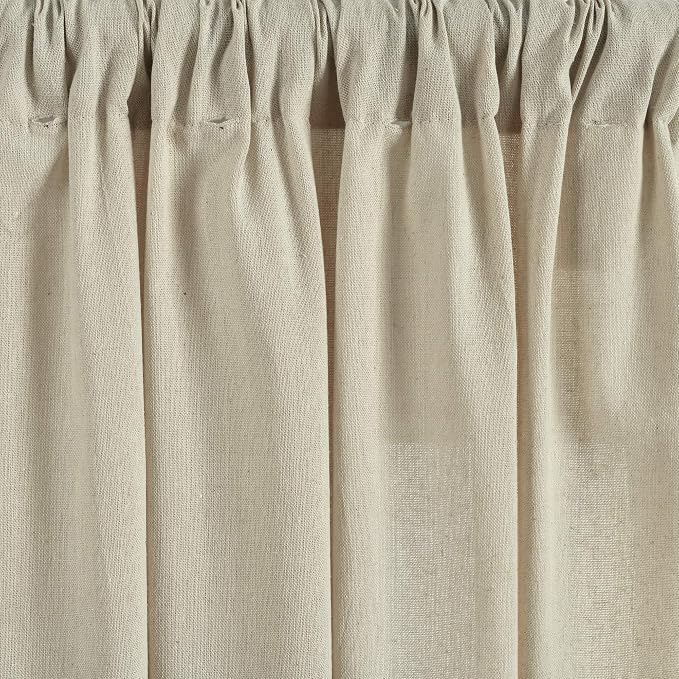 Lush Decor Boho Pom Pom Tassel Linen Textured Window Curtain Panel, Single 52" - Image 6