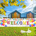 Welcome Banner for Office 6x1.3 Ft Welcome Home Banner for Outside | Polyester by Jaaile