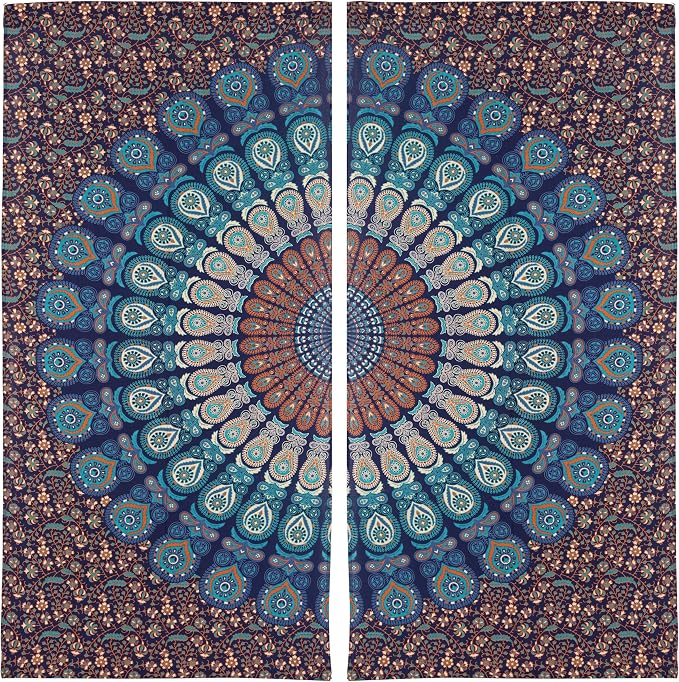Bless International Beautiful Indian Bohemian Psychedelic Hippie Peacock - Image 2