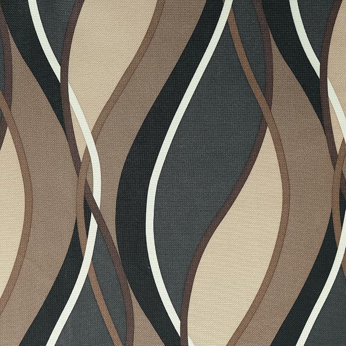 No. 918 Intersect 2-Pack Ogee Print Semi-Sheer Grommet Curtain Panel Pair - Image 4